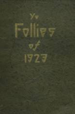 Auburn High School 1923 yearbook cover photo