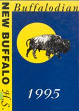 New Buffalo High School 1995 yearbook cover photo