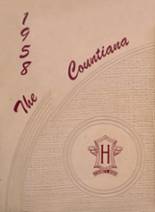 1958 Henderson County High School Yearbook from Henderson, Kentucky cover image