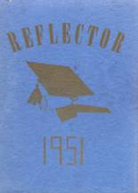 Montague High School 1951 yearbook cover photo