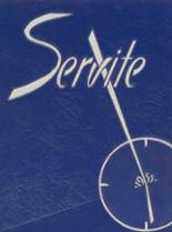 Servite High School 1955 yearbook cover photo