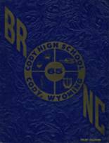 Cody High School 1965 yearbook cover photo