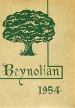 Reynoldsburg High School 1954 yearbook cover photo