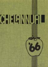Chelan High School 1966 yearbook cover photo