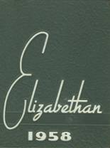 Elizabethtown Area High School 1958 yearbook cover photo