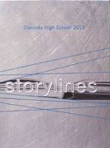 Clarinda High School 2013 yearbook cover photo