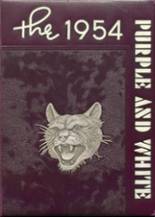 Haywood High School 1954 yearbook cover photo