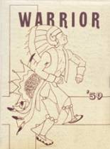 Anadarko High School 1959 yearbook cover photo