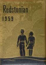 Redstone Township High School 1959 yearbook cover photo