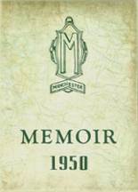 Manchester High School  1950 yearbook cover photo