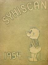 Sylacauga High School 1954 yearbook cover photo