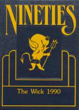 Wickliffe High School 1990 yearbook cover photo