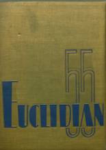 Euclid High School 1955 yearbook cover photo