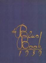 Hyde Park High School 1939 yearbook cover photo