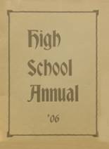 Wooster High School 1906 yearbook cover photo