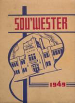 Dodge City High School 1949 yearbook cover photo