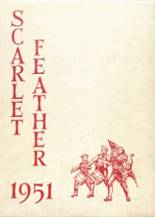 Central High School 1951 yearbook cover photo