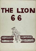 Moore High School 1966 yearbook cover photo