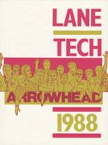 Lane Technical High School 1988 yearbook cover photo