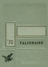 Falconer High School 1970 yearbook cover photo