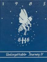 Savannah High School 1985 yearbook cover photo