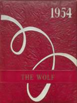 1954 St. Lawrence High School Yearbook from St. lawrence, South Dakota cover image