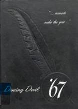 Deming High School 1967 yearbook cover photo