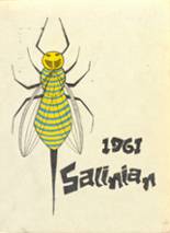 Saline High School 1961 yearbook cover photo