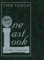 1994 Lake Catholic High School Yearbook from Mentor, Ohio cover image
