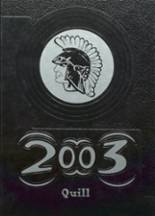 Fairfield High School 2003 yearbook cover photo