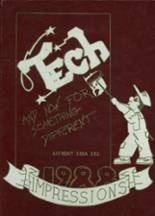 Hutchinson Central Technical High School 304 1988 yearbook cover photo