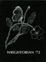 Julius T. Wright School for Girls 1972 yearbook cover photo