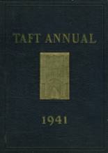 Taft School 1941 yearbook cover photo
