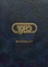 Brookville High School 1982 yearbook cover photo