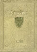 Central High School 1938 yearbook cover photo