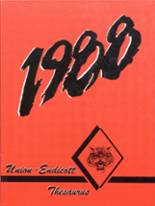 Union-Endicott High School 1988 yearbook cover photo