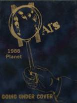 Mars High School 1988 yearbook cover photo