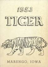 Marengo High School 1953 yearbook cover photo