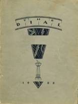 Marshall High School 1933 yearbook cover photo