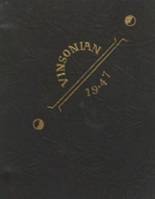Vinson High School 1947 yearbook cover photo
