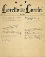 Loretto High School 1943 yearbook cover photo