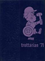 Trott Vocational School 1971 yearbook cover photo