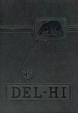 Pike-Delta-York High School 1945 yearbook cover photo