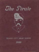 Beach City High School 1950 yearbook cover photo