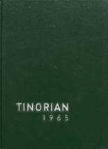 Tinora High School 1965 yearbook cover photo