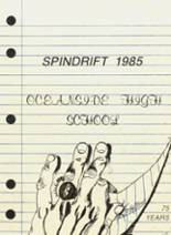 Oceanside High School 1985 yearbook cover photo