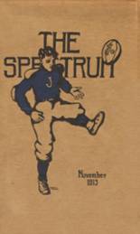 Jefferson High School 1913 yearbook cover photo