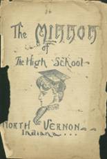 North Vernon High School 1906 yearbook cover photo