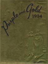 Camden High School 1954 yearbook cover photo