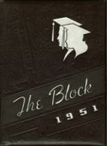 Saxton Liberty High School 1951 yearbook cover photo